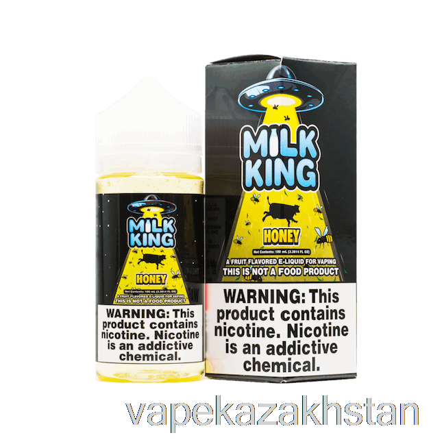Vape Smoke Honey - Milk King - 100mL 0mg